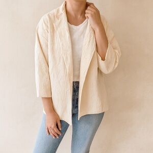 Danny & Nicoles Nude Vintage Oversized Blazer Size 8